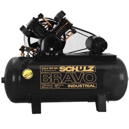 Compressor ar CSLV60BR/350 MTA com motor - Schulz